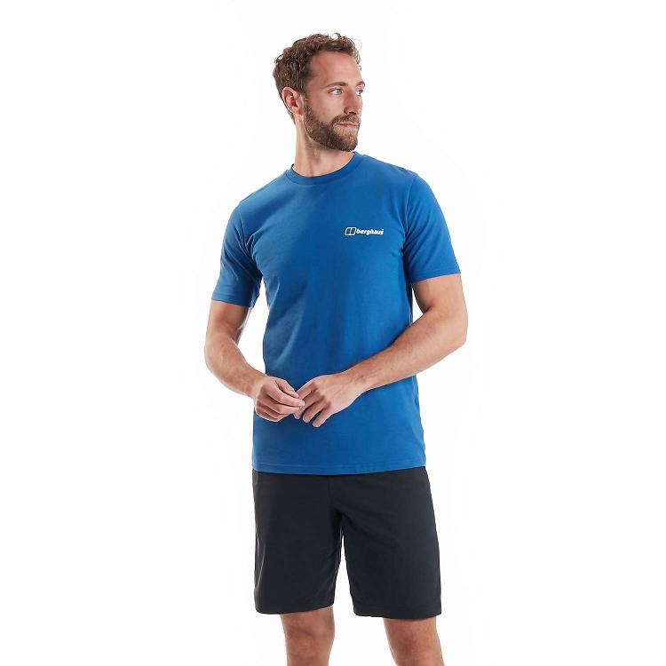 Pánska Tričko Berghaus Mont Blanc Modre Slovensko 3827GARZY